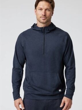 Vuori Navy Blue Hoodie